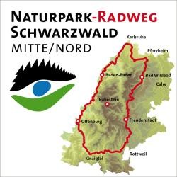 Logo des Naturpark-Radweges vom Naturpark Schwarzwald Mitte/Nord