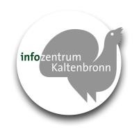 Logo des Infozentrum Kaltenbronn in Form von eines Auerhuhns 