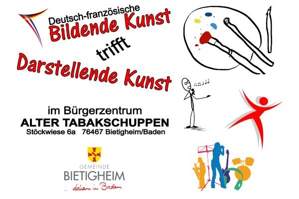 Das Foto zeigt das Logo vom RDK Bietigheim mit Schrift und Comicbildern