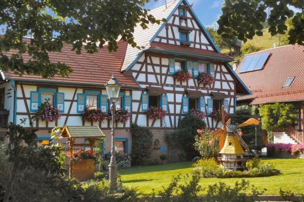 Gleitschirm über dem Murgtal © Nationalparkregion Schwarzwald - Murgtal, Michael Ebner Gleitschirm über dem Murgtal