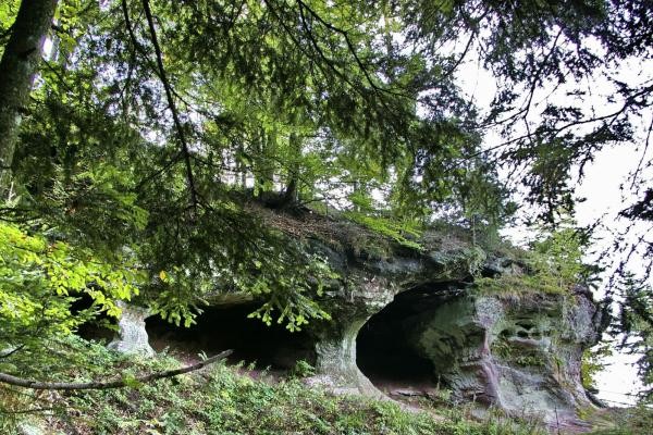 Felsformation auf der Loffenauer Runde © Nationalparkregion Schwarzwald-Murgtal, Katharina Luft Felsformation auf der Loffenauer Runde © Nationalparkregion Schwarzwald-Murgtal, Katharina Luft